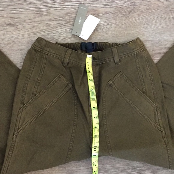J. Crew Cropped Army Style Pant 00 - NWT - Picture 7 of 7